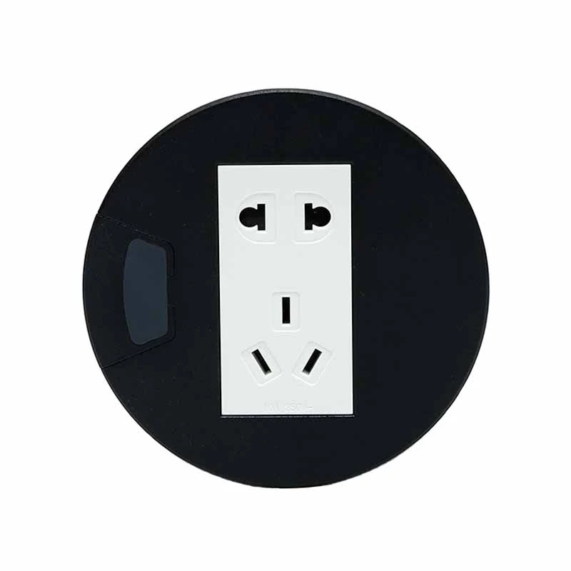 USB менен конференц-столдун Power Grommet розетка