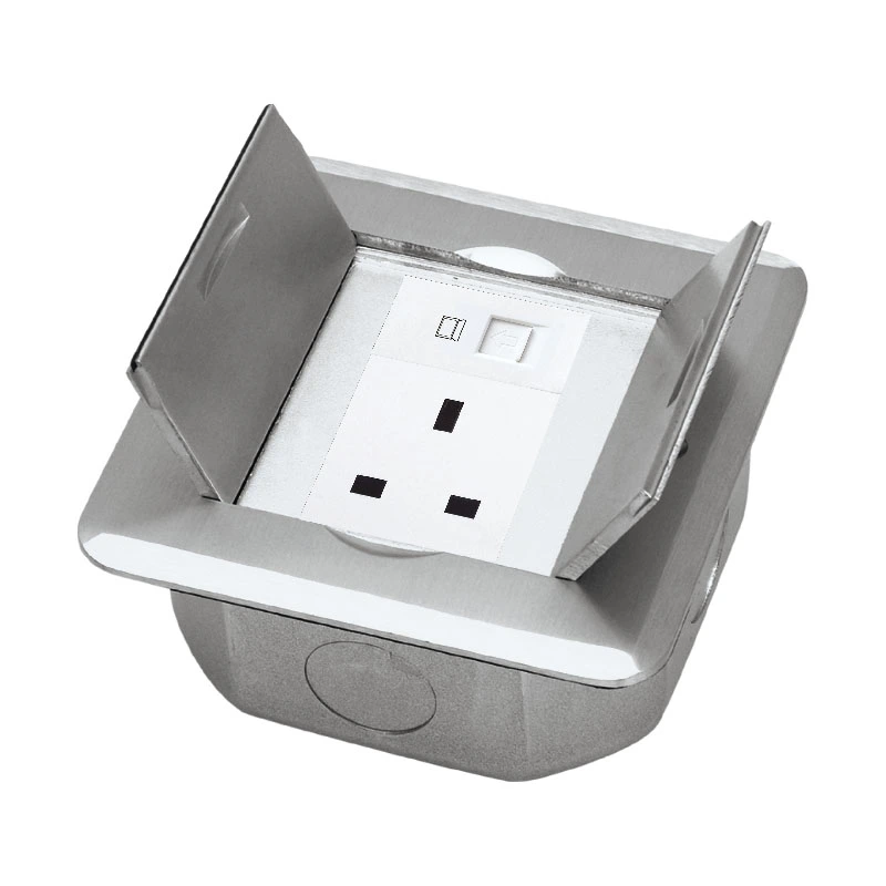 Hidden Floor Socket Box Square Open Cover түрү Socket