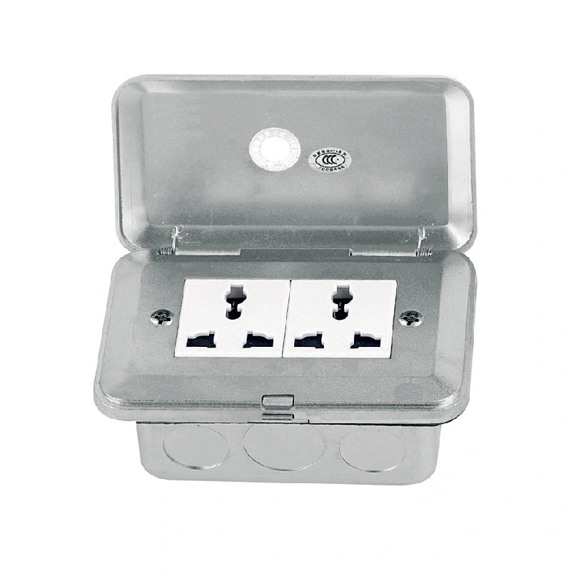 Pop Up түрү Double Socket Floor Box